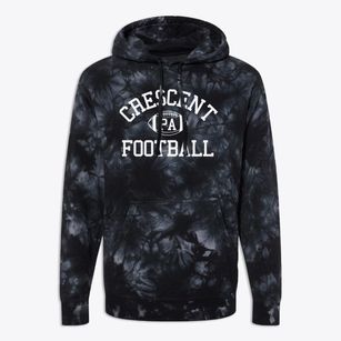 Crescent Pennsylvania Football Premium Tie-Dye Hoodie