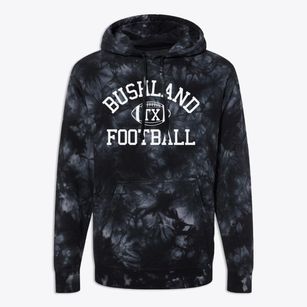 Bushland Texas Football Premium Tie-Dye Hoodie