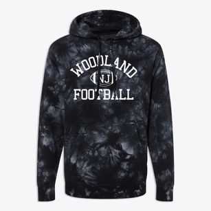 Woodland New Jersey Football Premium Tie-Dye Hoodie