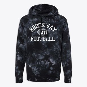Brockway Montana Football Premium Tie-Dye Hoodie