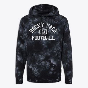Rocky Face Georgia Football Premium Tie-Dye Hoodie