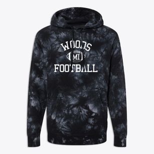 Woods Michigan Football Premium Tie-Dye Hoodie