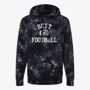 Bett Mississippi Football Premium Tie-Dye Hoodie