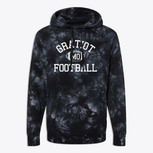 Gratiot Missouri Football Premium Tie-Dye Hoodie