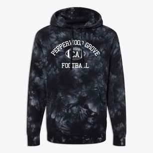 Pepperwood Grove California Football Premium Tie-Dye Hoodie