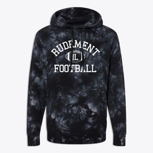 Rudement Illinois Football Premium Tie-Dye Hoodie