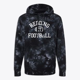 Redding Connecticut Football Premium Tie-Dye Hoodie