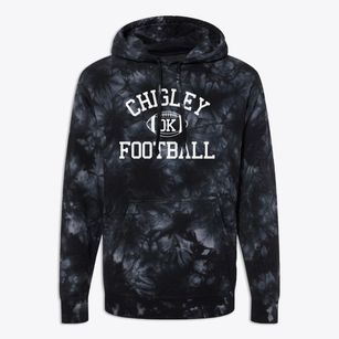 Chigley Oklahoma Football Premium Tie-Dye Hoodie
