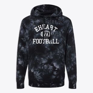 Eheart Virginia Football Premium Tie-Dye Hoodie