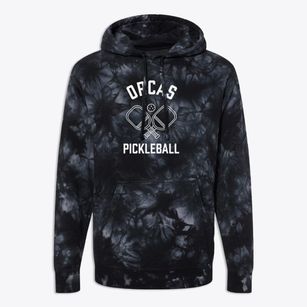 Orcas Washington Pickleball Premium Tie-Dye Hoodie