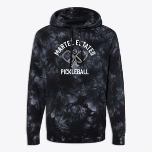 Martel Estates Tennessee Pickleball Premium Tie-Dye Hoodie
