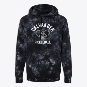 Calvander North Carolina Pickleball Premium Tie-Dye Hoodie