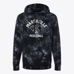 Marshville North Carolina Pickleball Premium Tie-Dye Hoodie