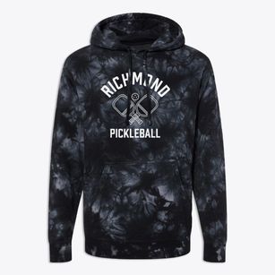 Richmond Illinois Pickleball Premium Tie-Dye Hoodie