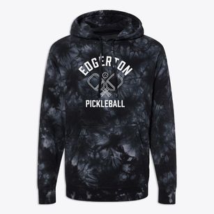 Edgerton Kansas Pickleball Premium Tie-Dye Hoodie