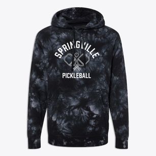 Springville Virginia Pickleball Premium Tie-Dye Hoodie