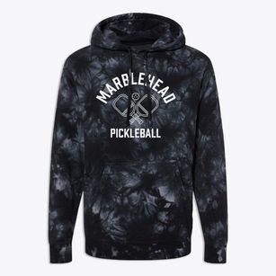 Marblehead Ohio Pickleball Premium Tie-Dye Hoodie