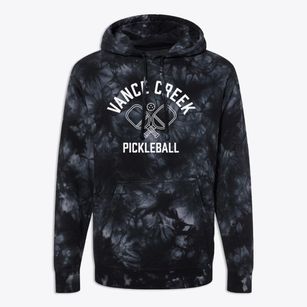 Vance Creek Wisconsin Pickleball Premium Tie-Dye Hoodie