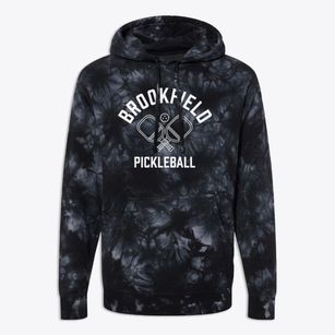Brookfield Illinois Pickleball Premium Tie-Dye Hoodie