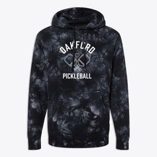 Oakford Illinois Pickleball Premium Tie-Dye Hoodie