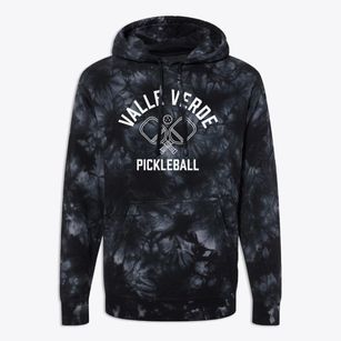 Valle Verde Texas Pickleball Premium Tie-Dye Hoodie