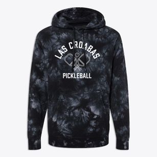 Las Croabas Puerto Rico Pickleball Premium Tie-Dye Hoodie