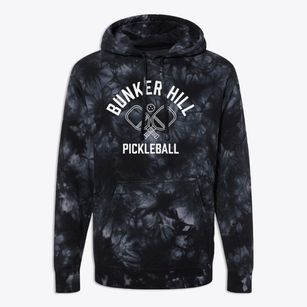 Bunker Hill Virginia Pickleball Premium Tie-Dye Hoodie