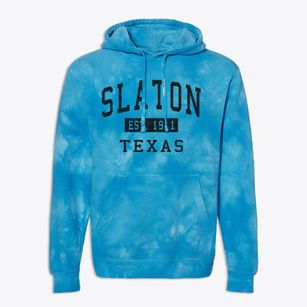 Slaton Texas Classic Established Premium Tie-Dye Hoodie
