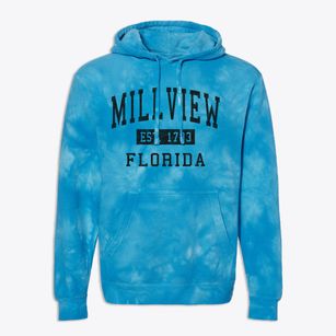 Millview Florida Classic Established Premium Tie-Dye Hoodie