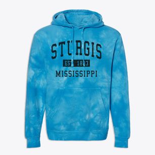 Sturgis Mississippi Classic Established Premium Tie-Dye Hoodie