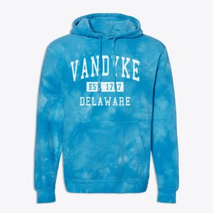 Vandyke Delaware Classic Established Premium Tie-Dye Hoodie