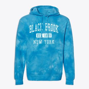 Black Brook New York Classic Established Premium Tie-Dye Hoodie