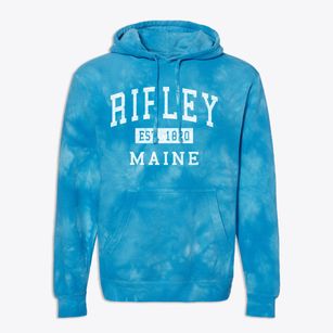 Ripley Maine Classic Established Premium Tie-Dye Hoodie