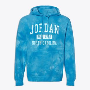 Jordan North Carolina Classic Established Premium Tie-Dye Hoodie