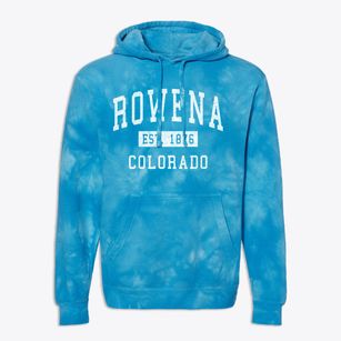Rowena Colorado Classic Established Premium Tie-Dye Hoodie