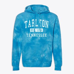 Tarlton Tennessee Classic Established Premium Tie-Dye Hoodie