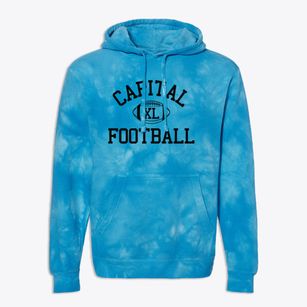 Capital High School Classic Football Premium Tie-Dye Hoodie