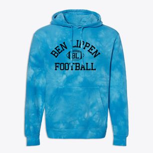 Ben Lippen School Classic Football Premium Tie-Dye Hoodie