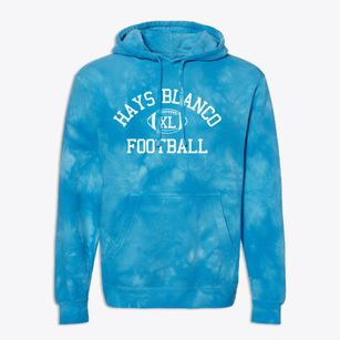 Hays Blanco Cooperative Center Classic Football Premium Tie-Dye Hoodie