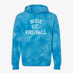 Boise Christian School Classic Football Premium Tie-Dye Hoodie