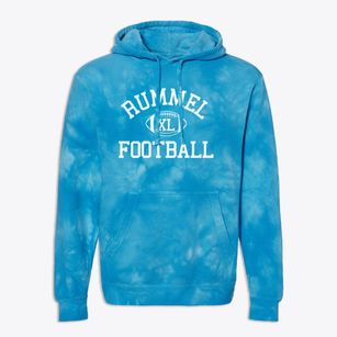 Archbishop Rummel High School Classic Football Premium Tie-Dye Hoodie