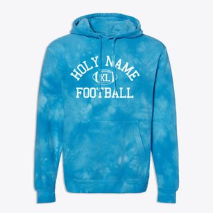 Holy Name Jesus Grammar School Classic Football Premium Tie-Dye Hoodie