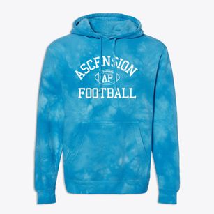Ascension Parish Classic Football Premium Tie-Dye Hoodie