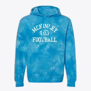 Mckinley High School Classic Football Premium Tie-Dye Hoodie