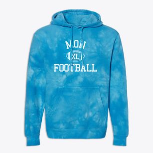 Mon Valley Special School Classic Football Premium Tie-Dye Hoodie