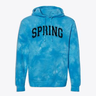 Spring High School Varsity Arch Premium Tie-Dye Hoodie