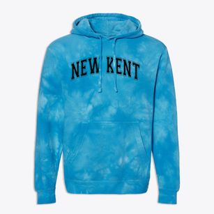 New Kent High School Varsity Arch Premium Tie-Dye Hoodie