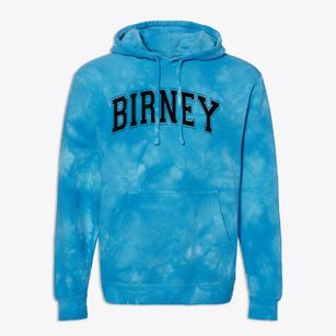 Birney Elementary School Varsity Arch Premium Tie-Dye Hoodie