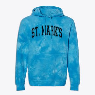 Saint Mark's Lutheran School Varsity Arch Premium Tie-Dye Hoodie