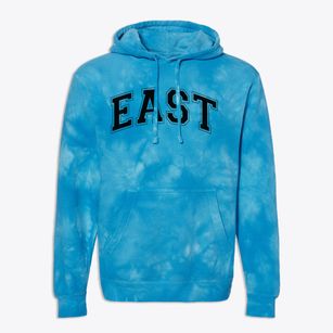 East Junior High School Varsity Arch Premium Tie-Dye Hoodie